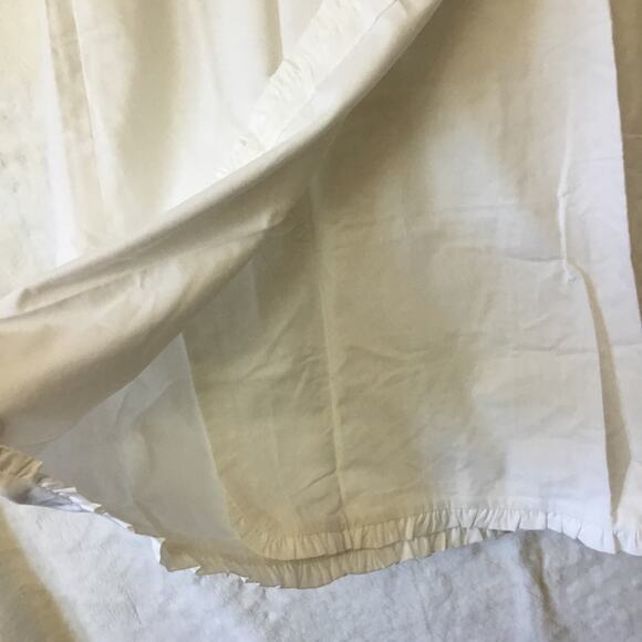 J, Crew White Wrap Ruffle Tulip Skirt - Picture 6 of 9